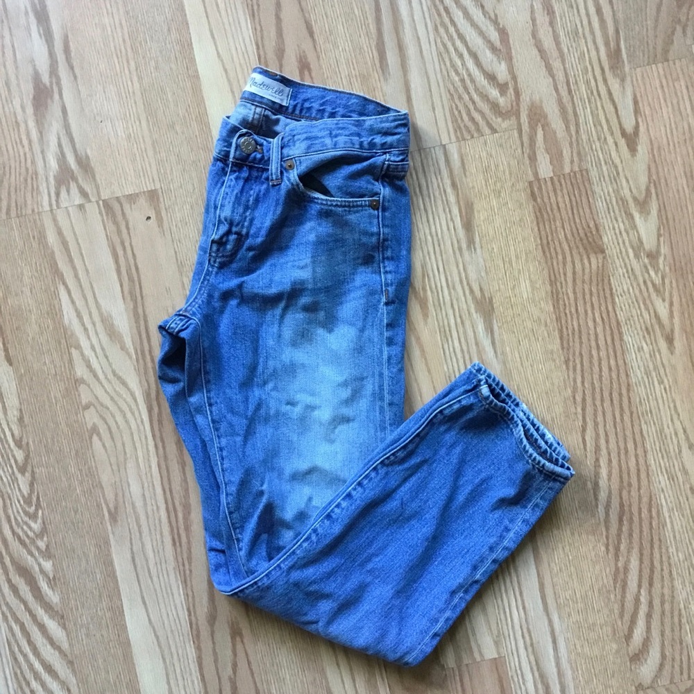 Madewell straight leg jeans